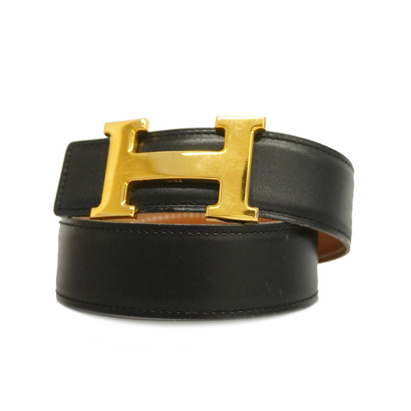 Hermes Accessories - HERMESAuth  Constance Constance 〇Y Stamp Women's Leather Standard Belt Black